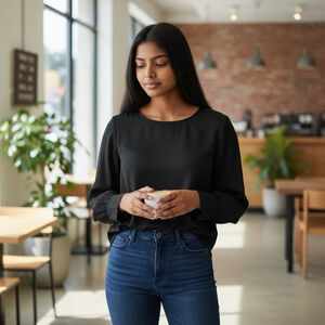 392 - NWT DYNAMITE BLOUSE